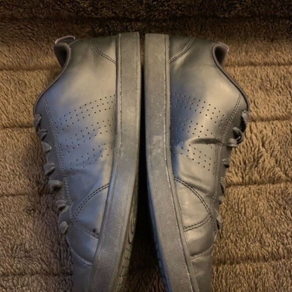 Adidas Advantage Base Triple Black Mens - Picture 3 of 5